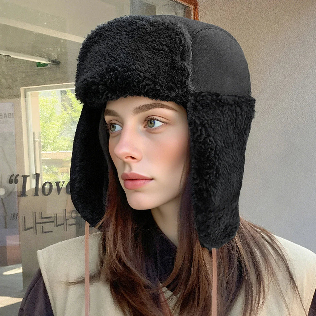 NOMOVA Fleece Trapper Hat Winter Bomber Hat