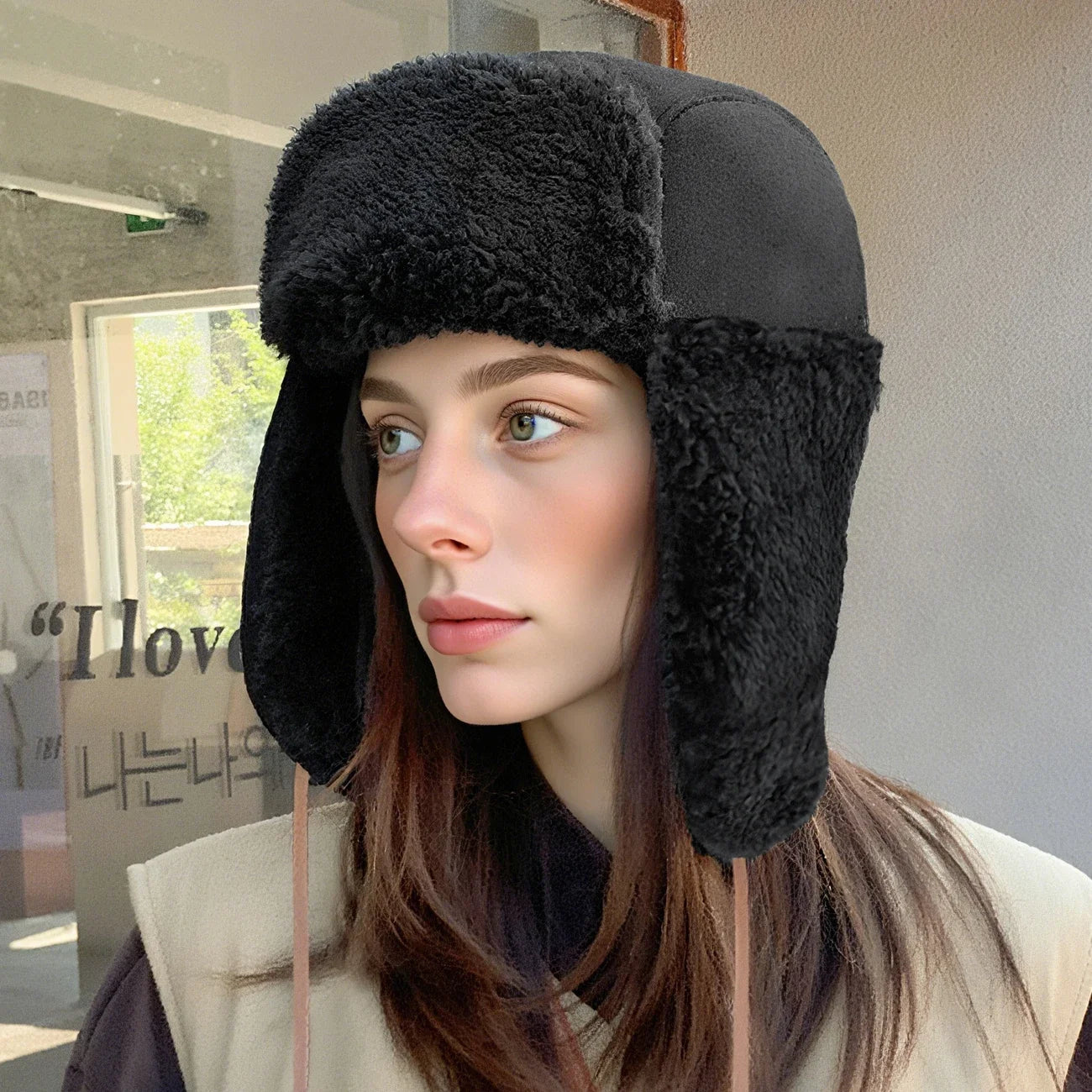 NOMOVA Fleece Trapper Hat Winter Bomber Hat