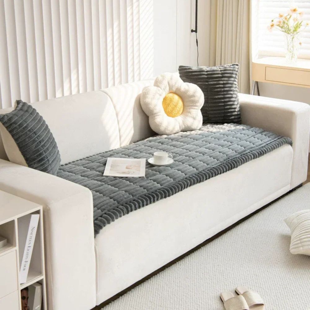 Ultra Plush Sofa Bedding Couch Slipcover - product detail 5