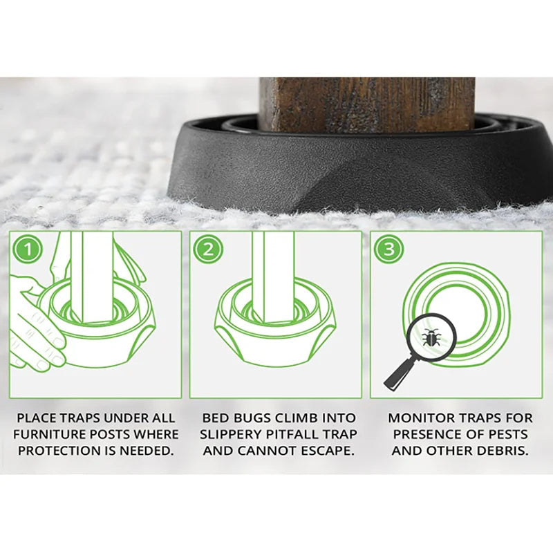 Plastic Bed Bug Trap and Catcher - product detail 3