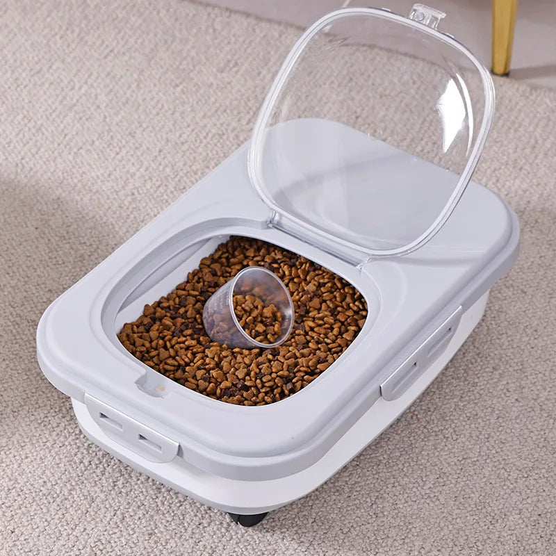 Foldable Food Storage Container with Wheels - product detail 4