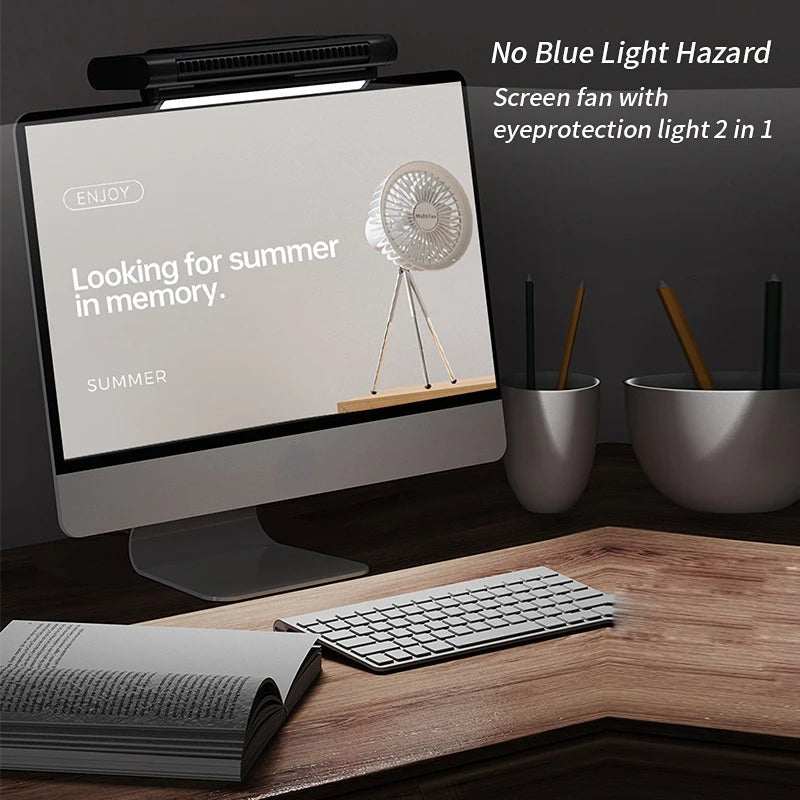 USB Bladeless Fan and Desktop Air Conditioner - product detail 4