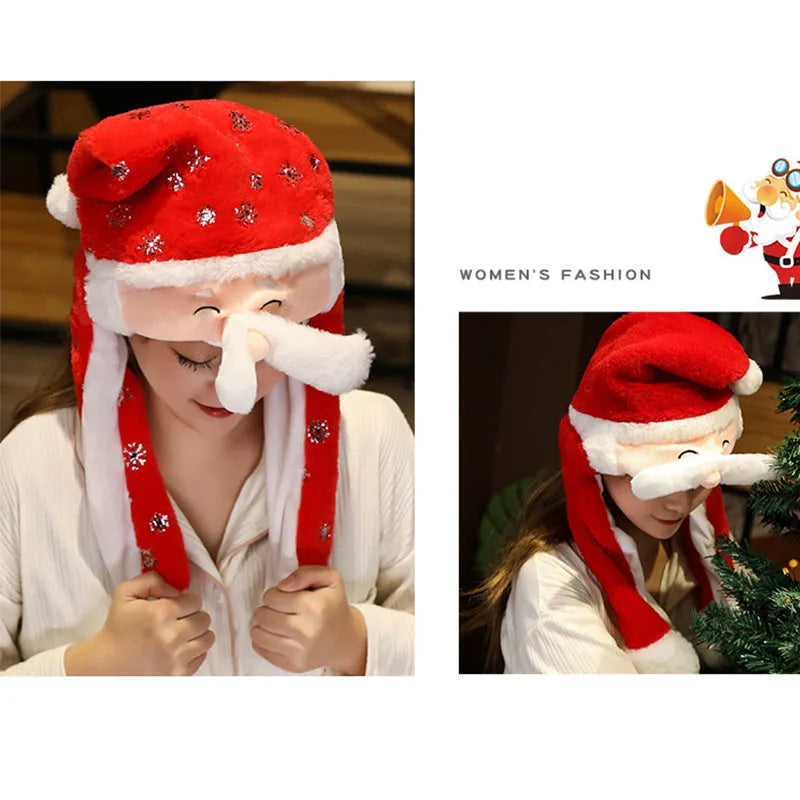 Plush Christmas Hat Party Accessory - product detail 2