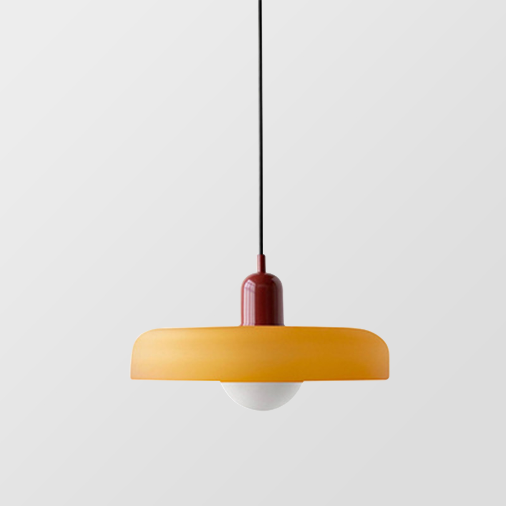 Lámpara colgante decorativa moderna de colores para techo