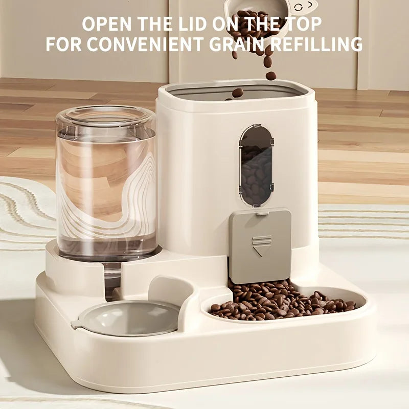 2 in 1 Dog and Cat Feeder with Water Dispenser - product detail 2