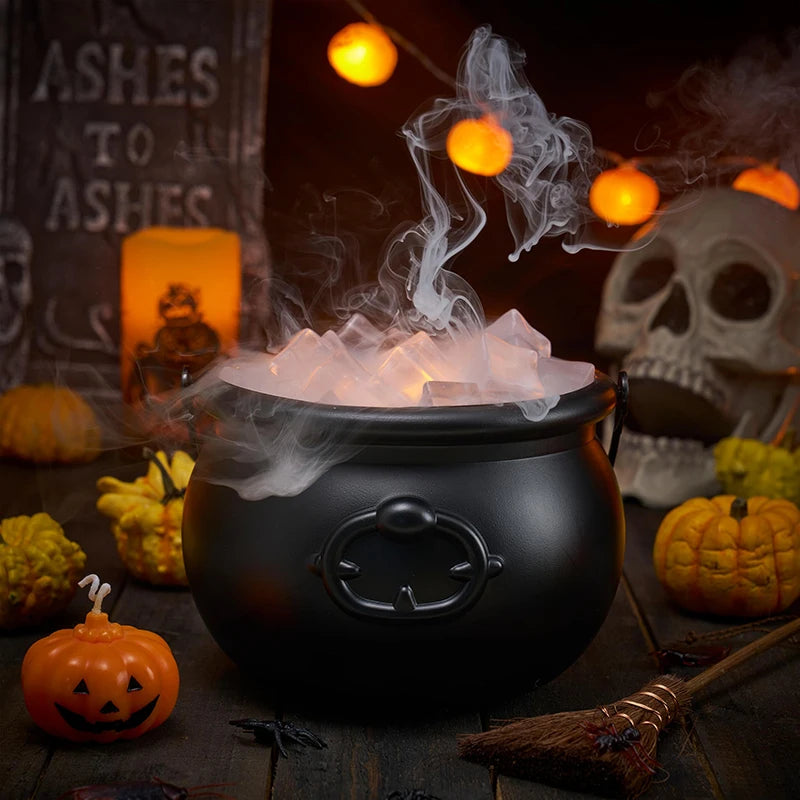 Witch Cauldron Halloween Candy Bowl - product detail 3