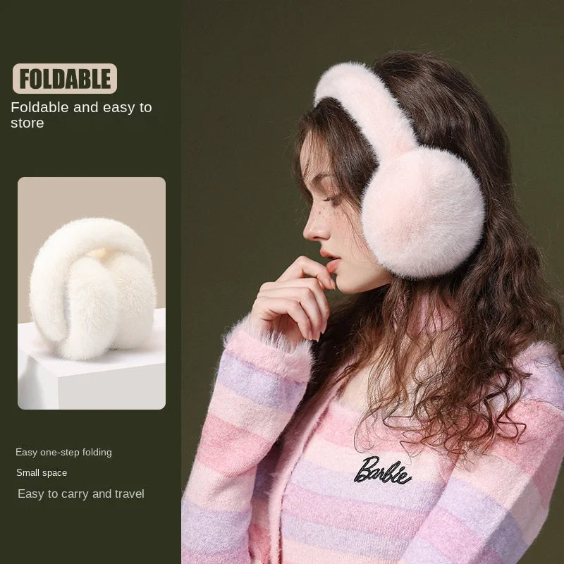 Luxury Plush Earmuffs for Winter Comfort - product detail 2