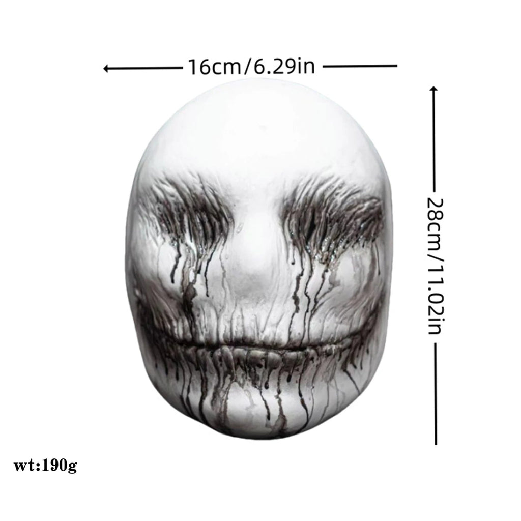 Realistic Halloween Skull Mask Creepy Ghost Costume Prop - product detail 3