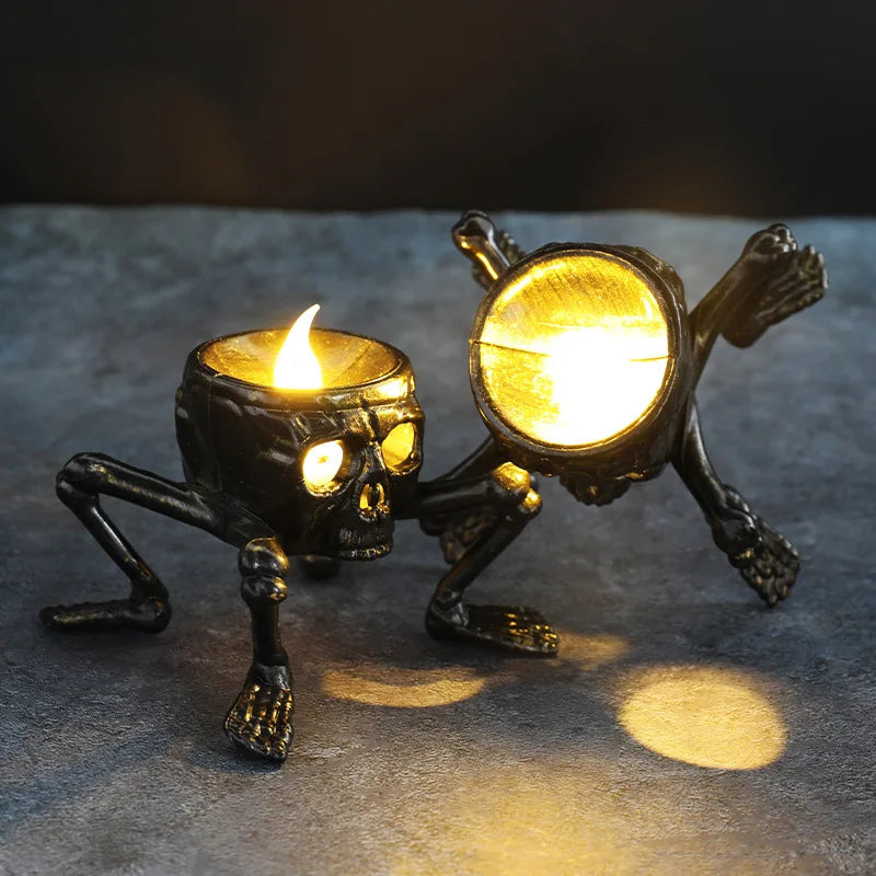 NOMOVA Halloween Flameless Tea Light Candles