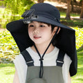 NOMOVA Adjustable Kids Solar Fan Hat
