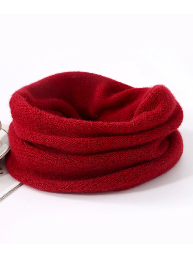 Merino Wool Face Mask and Winter Scarf - product detail 4