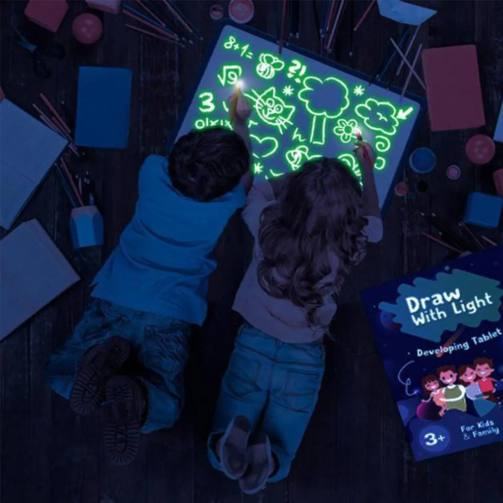 Magic LED Light Drawing Pad for kids - product image 5