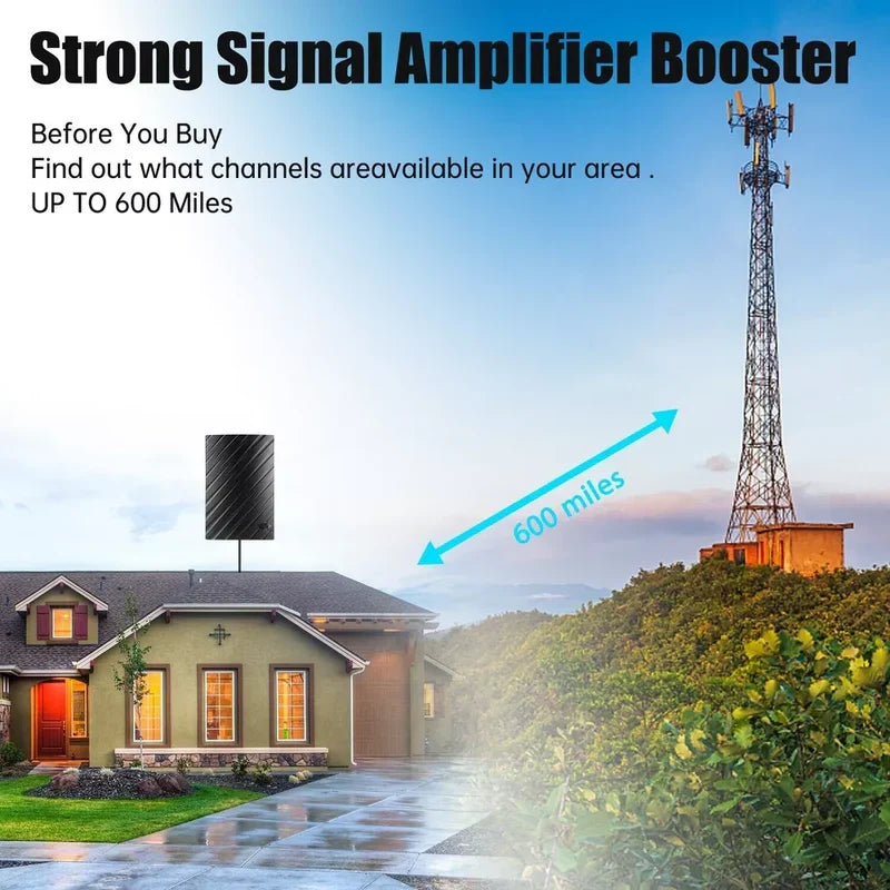 Long Range Indoor HDTV 4K Digital Antenna 600 Miles - product detail 6