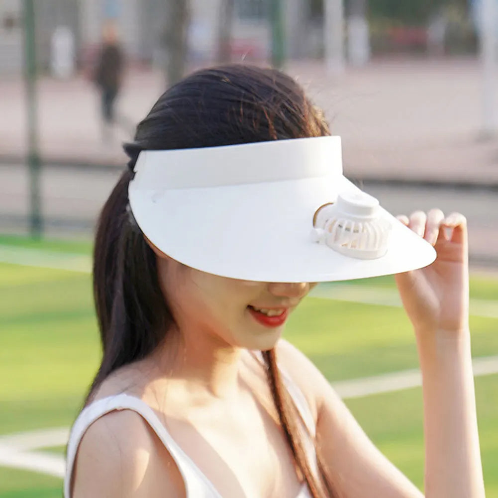 NOMOVA Sun Visor Hat with Cooling Fan