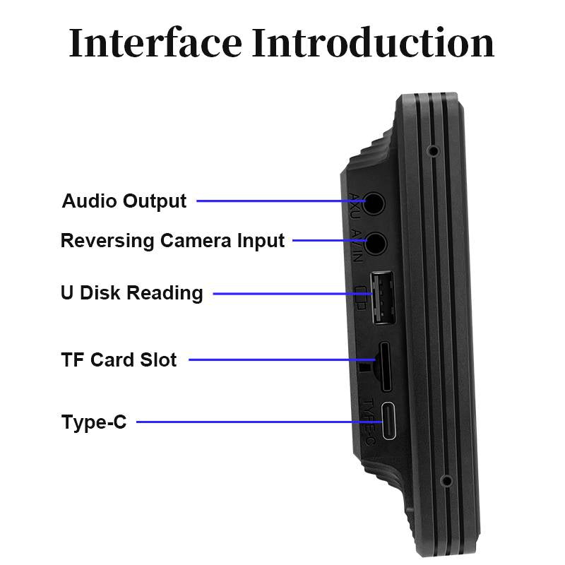 Touch Screen Car Stereo with Bluetooth and Backup Camera - product image 9