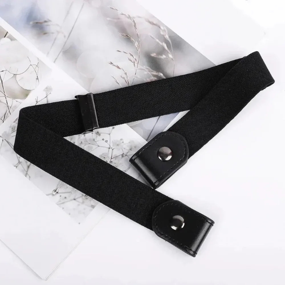 Adjustable Elastic Invisible No Buckle Belt - product detail 4