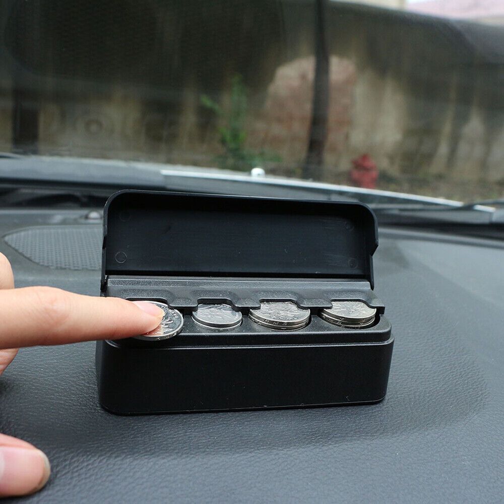 Car Coin Holder Easy Access Loose Change Storage - product image 2