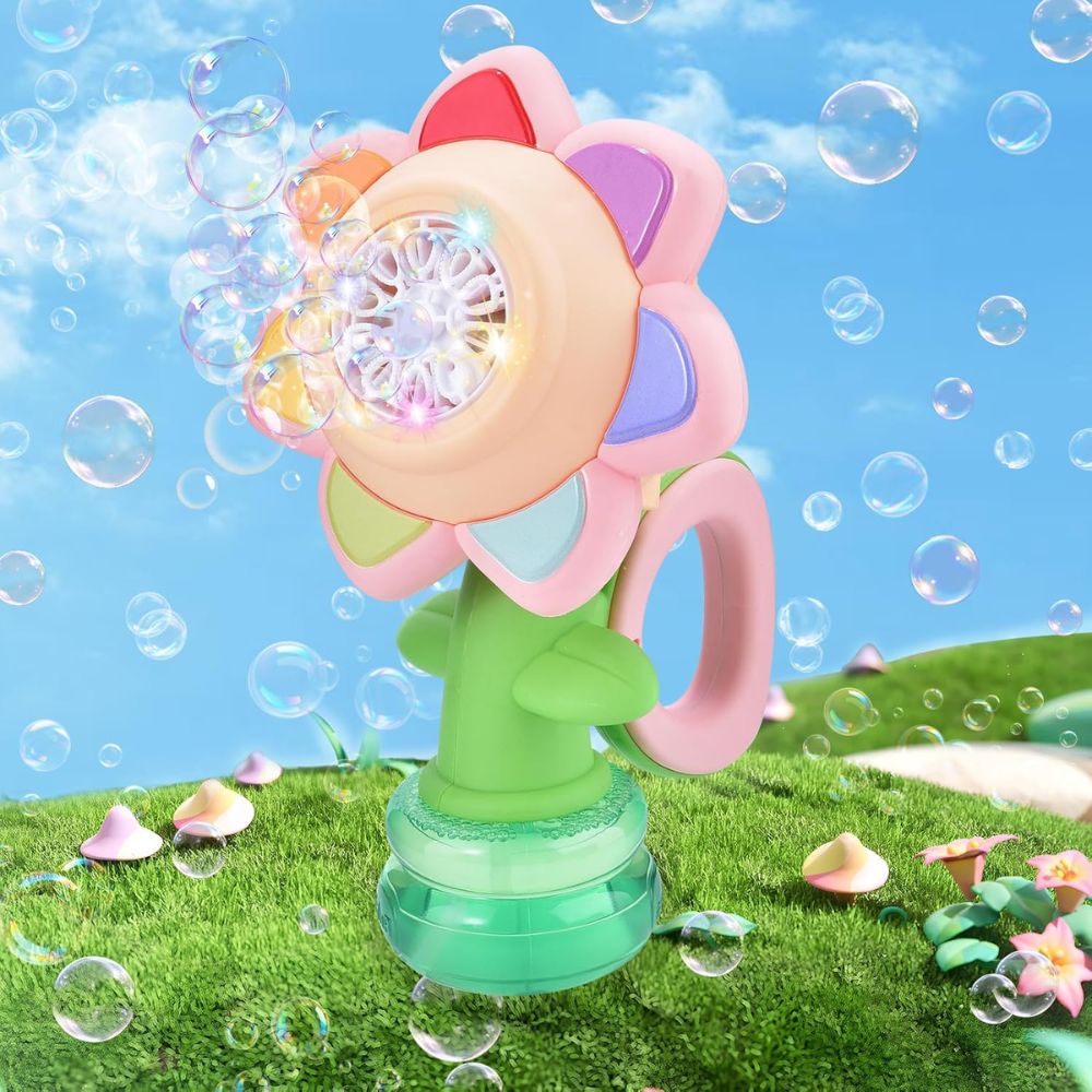 Dancing Sunflower LED Bubble Maker Toy - product image 2