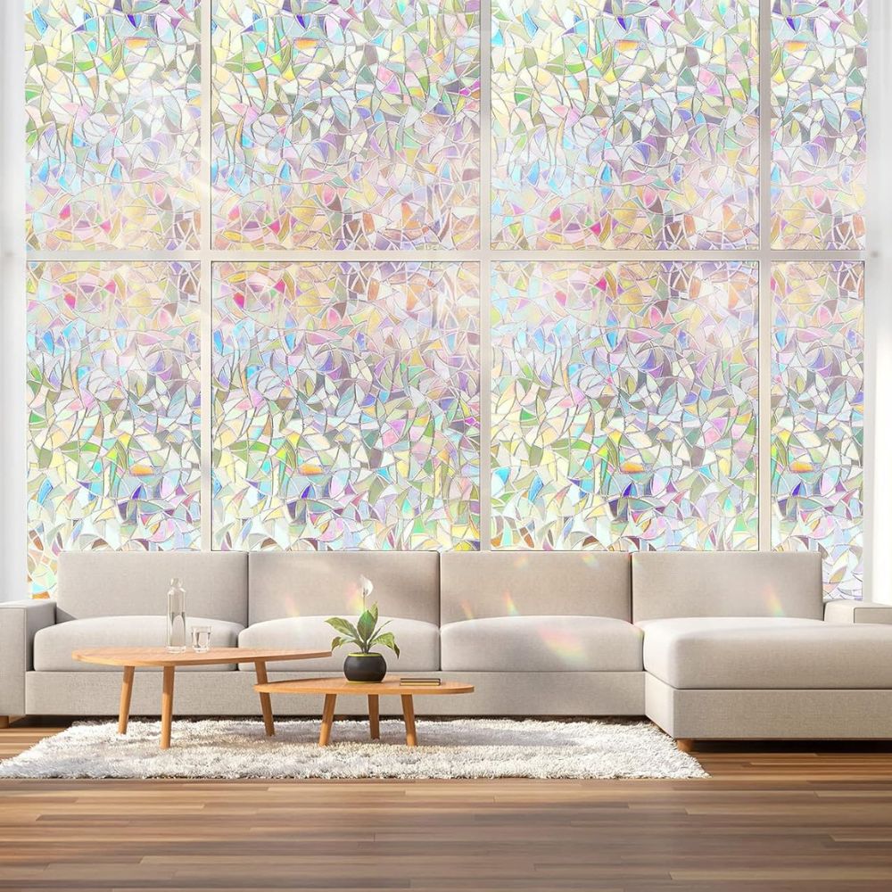 Decorative Rainbow Window Stained Glass Effect Privacy Film - product image 7