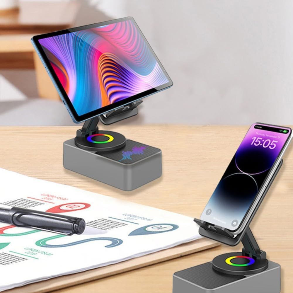4-in-1 Phone Stand with Bluetooth Speaker - product detail 3