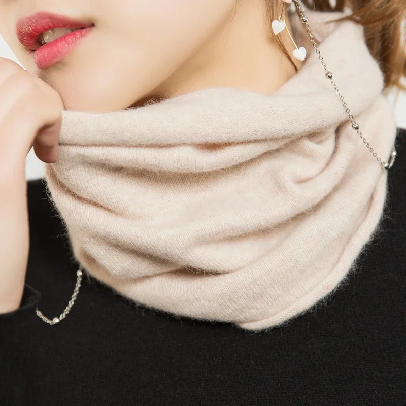 Thermal Cashmere Neck Gaiter for Winter - product detail 3