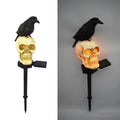 Halloween Skeleton Head Solar Light - product detail 4