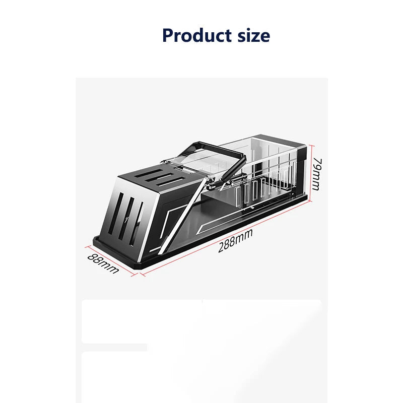 Automatic Mouse Trap Cage with Sensitive Trigger - product detail 3