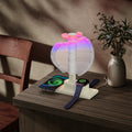 NOMOVA Spiral Tree Table Lamp with Integrated Wireless Charger