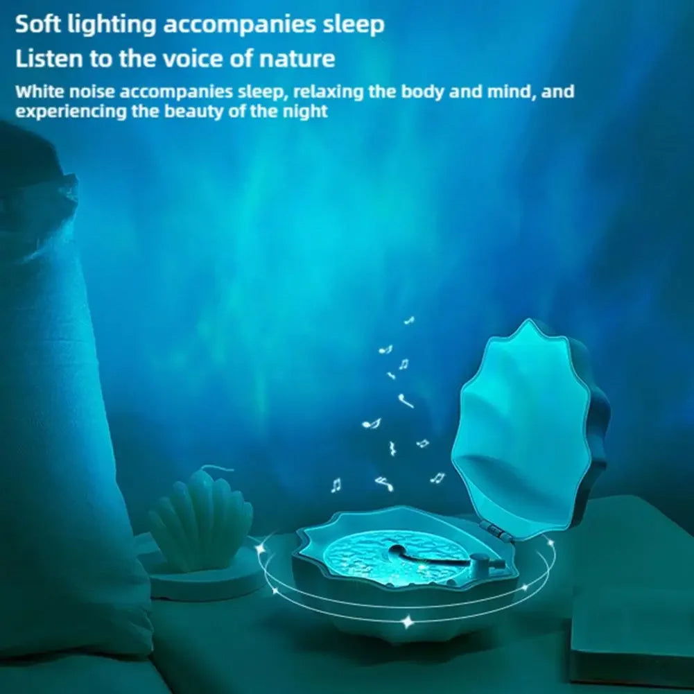 Shell Bluetooth Speaker with Night Light - product detail 3