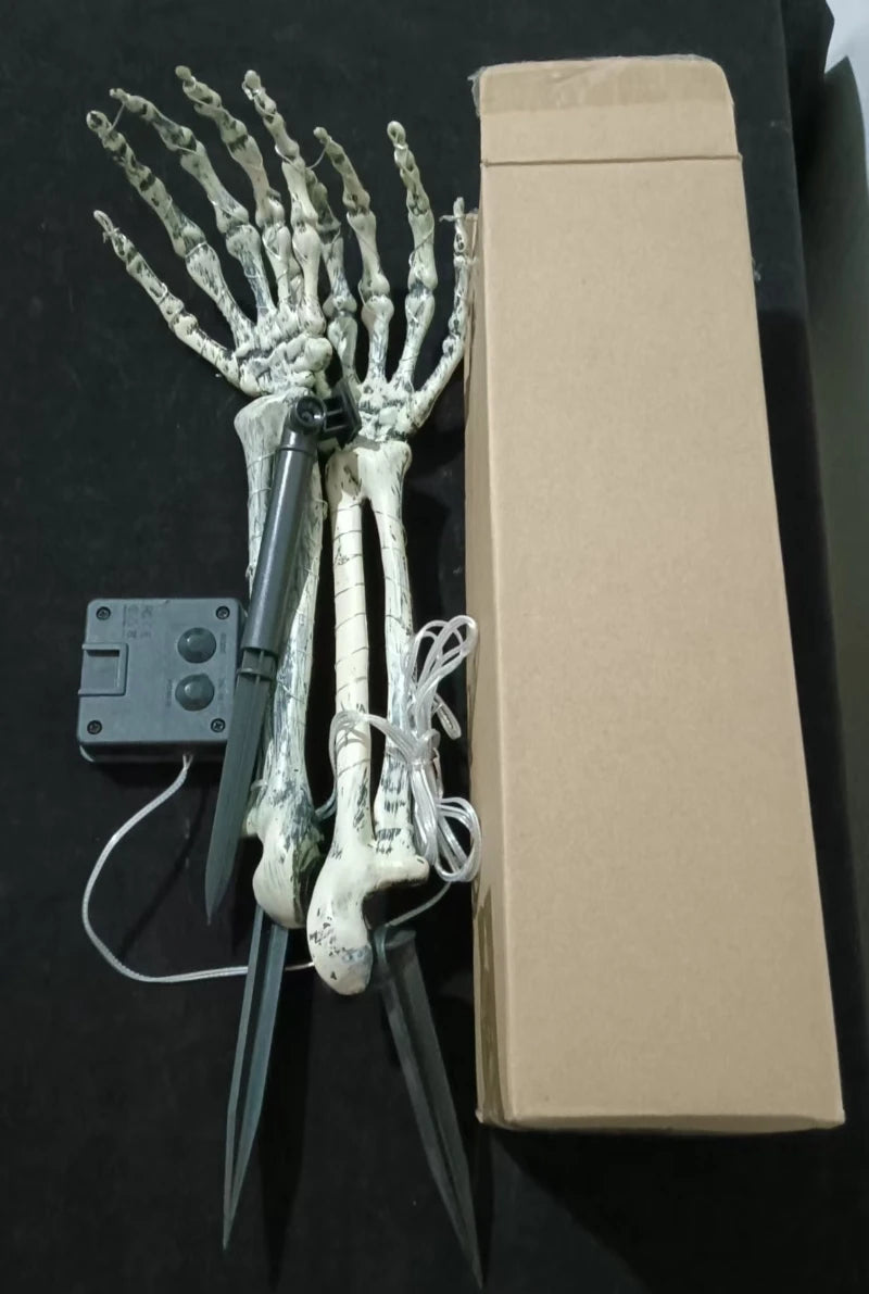 Halloween Skeleton Hand Solar Lights - product detail 3