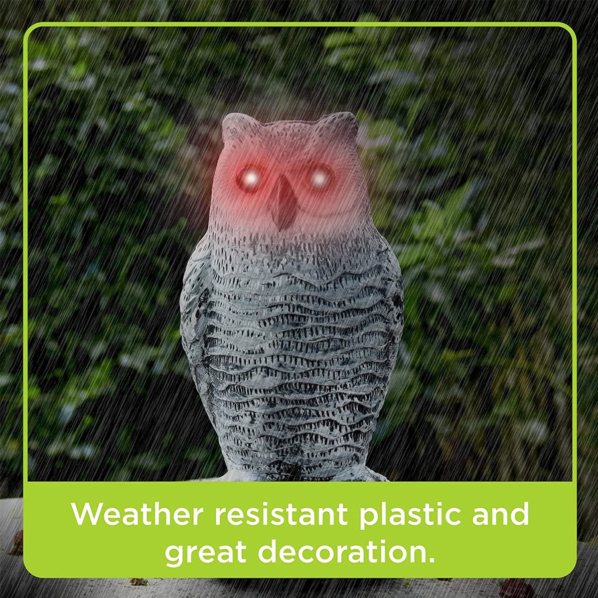 Realistic Owl Decoy Bird Repeller - product detail 2