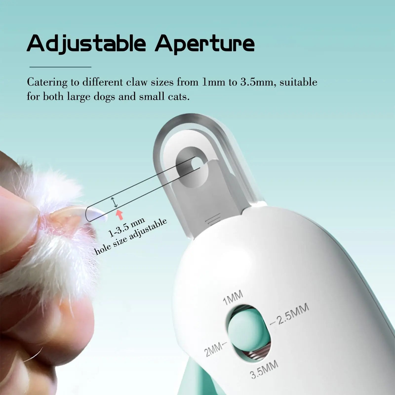 Professional Cat and Dog Nail Clippers - product detail 2