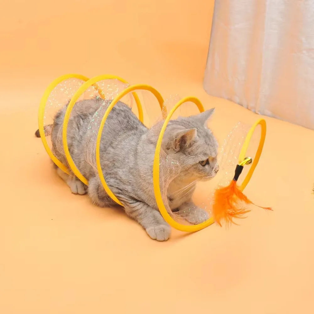 NOMOVA Collapsible S Type Interactive Cat Tunnel