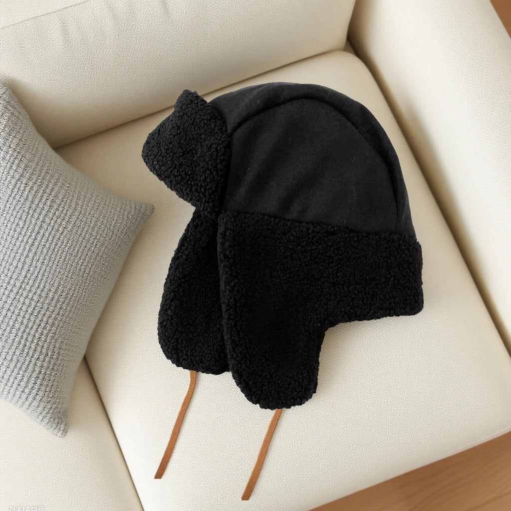 Fleece Trapper Hat Winter Bomber Hat - product detail 3