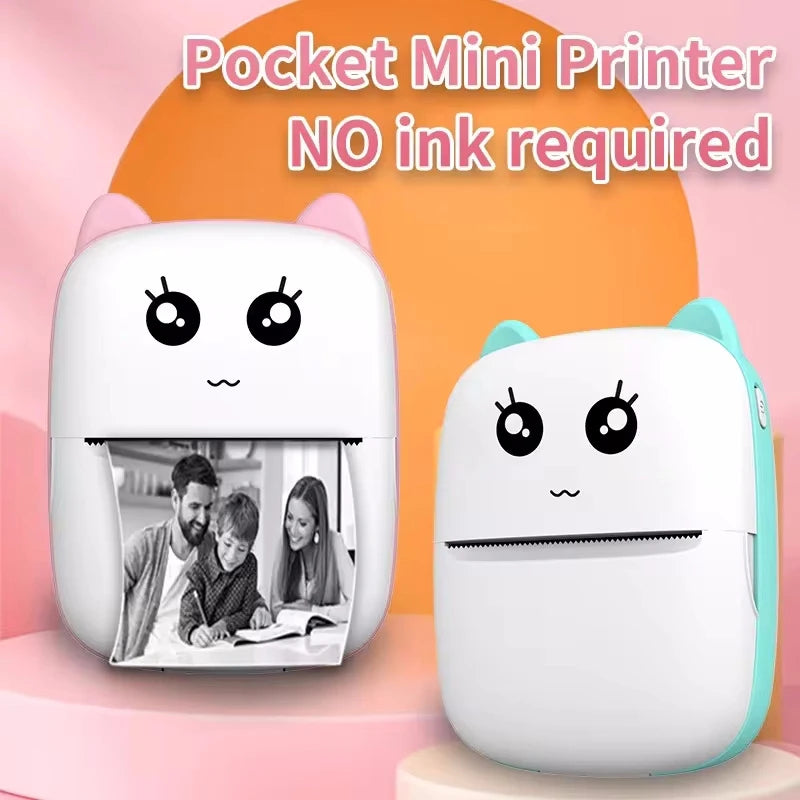 Mini Wireless Portable Thermal Label Printer - product detail 5