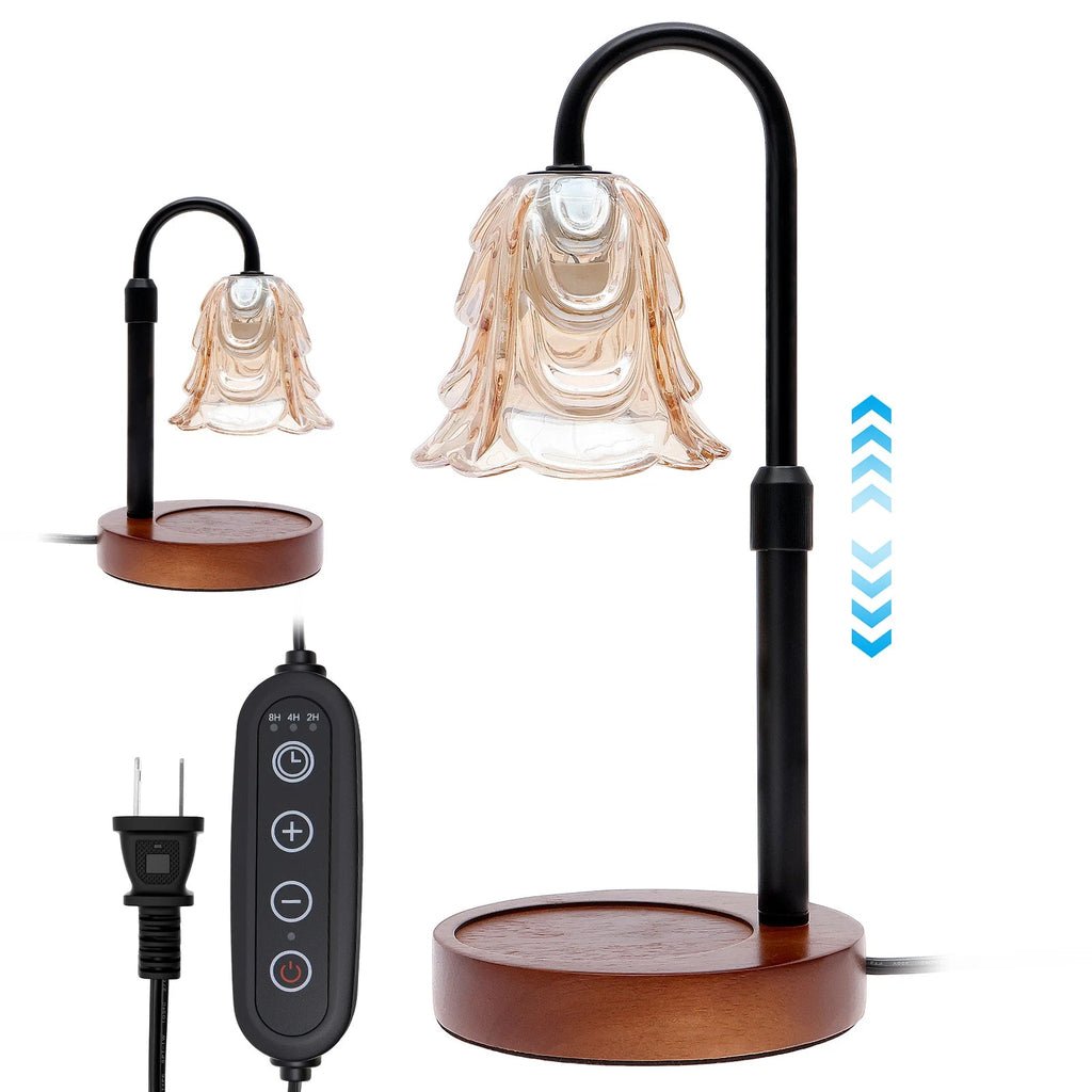 Flower Dimmable Candle Warmer Lamp - product detail 3