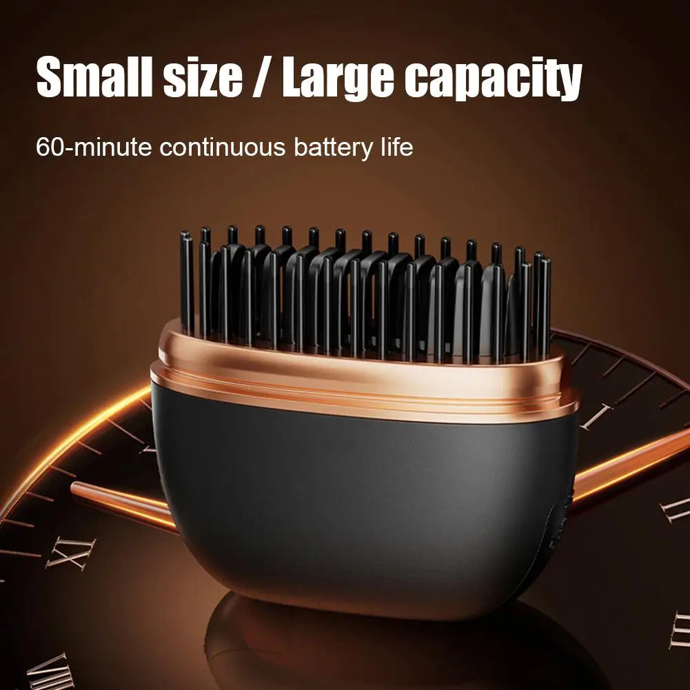Wireless 2 in 1 Portable Ceramic Hair Straightener - product detail 4