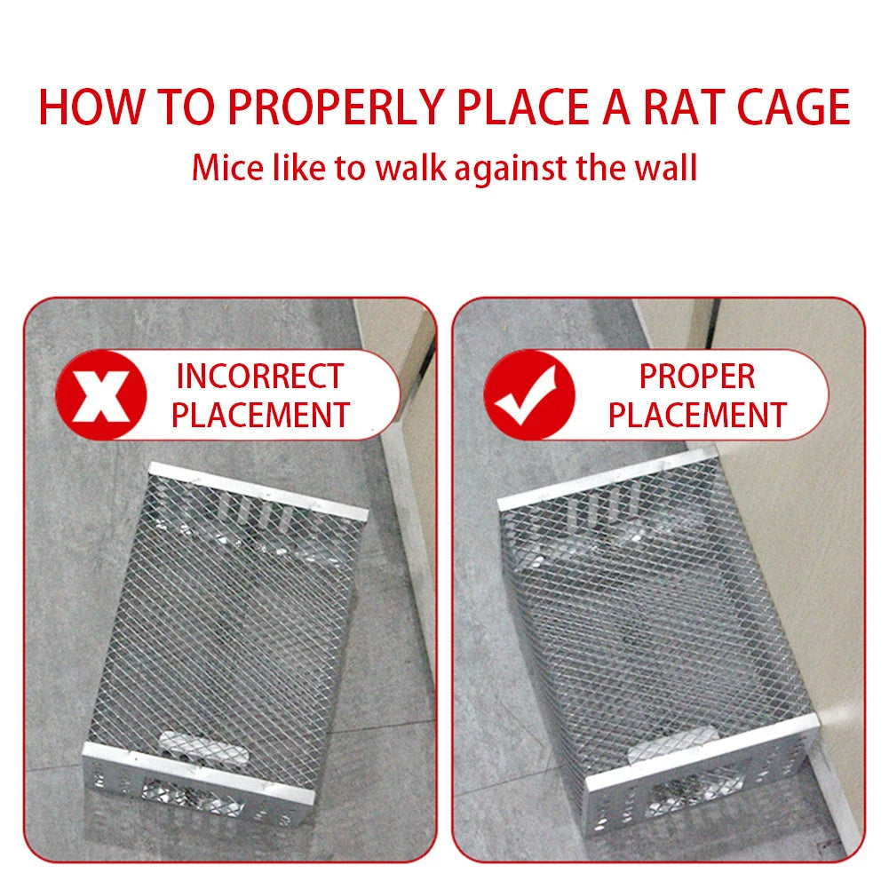 Sliding Door Design Reusable Mouse Trap Cage - product detail 4