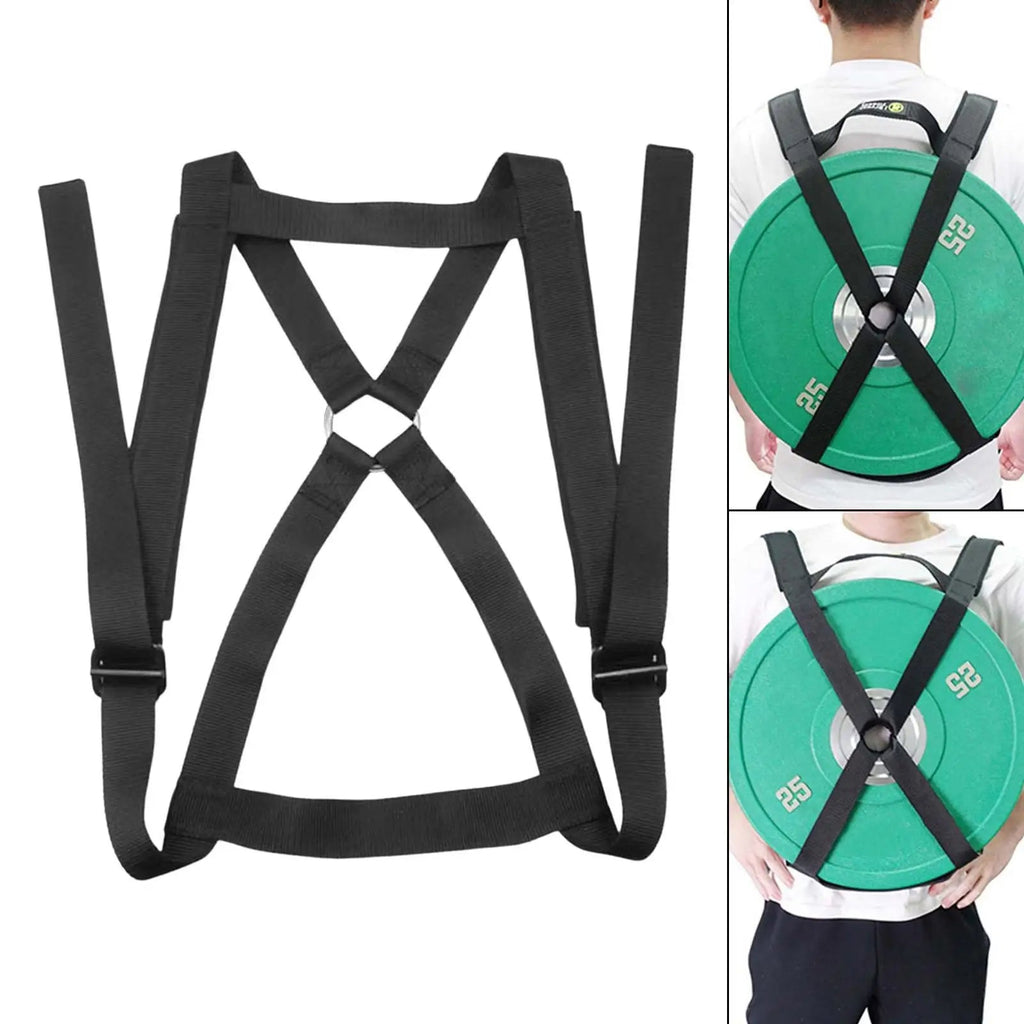 Adjustable Weighted Training Vest for Barbell Plates - product detail 2