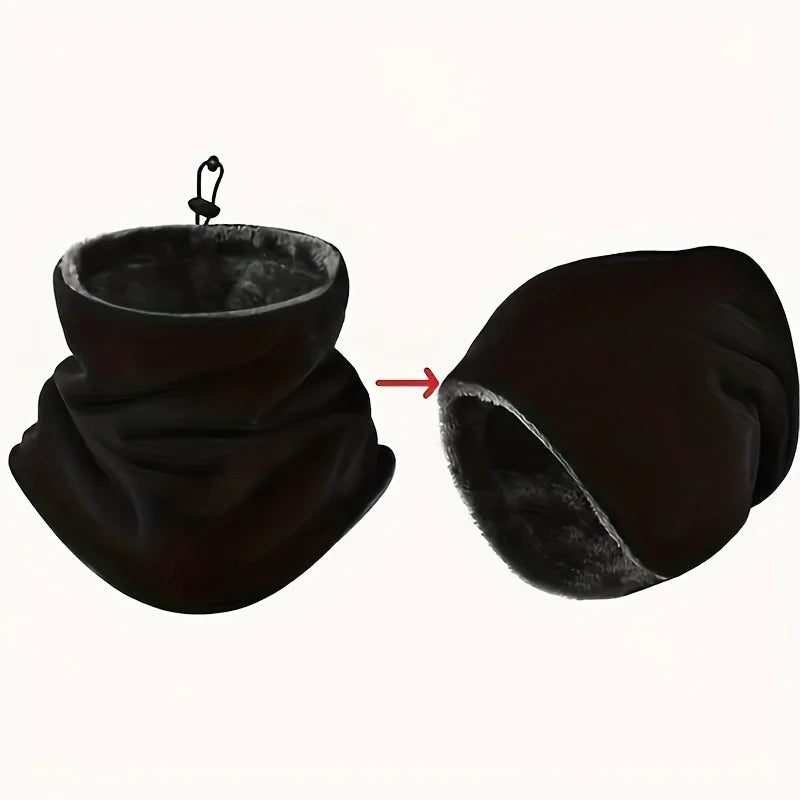 Fleece Balaclava Face Mask Neck Warmer - product detail 7