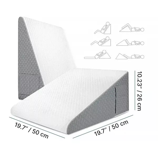 Triangle Memory Foam Wedge Pillow for Sleeping - product detail 6