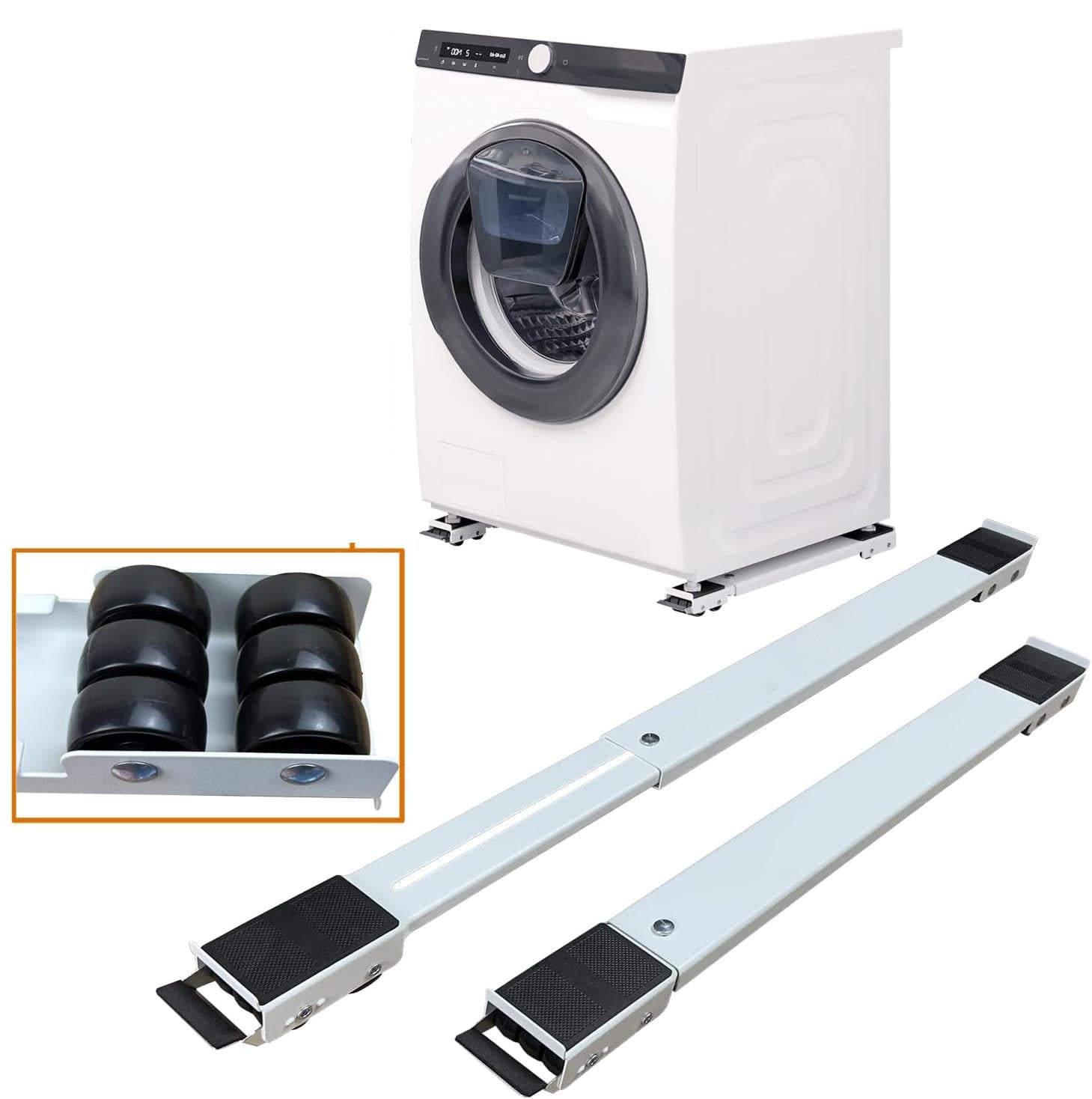 NOMOVA Heavy Duty Appliance Rollers