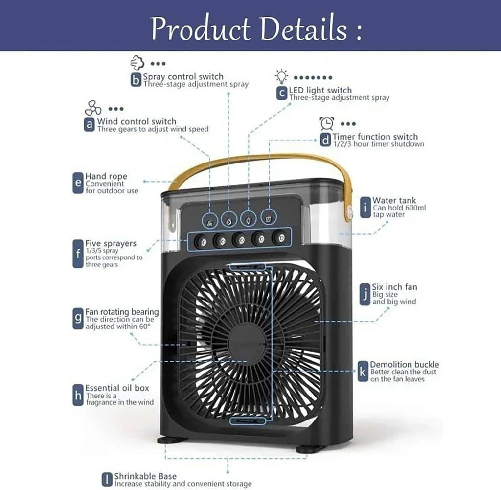 Desk Fan - product detail 10