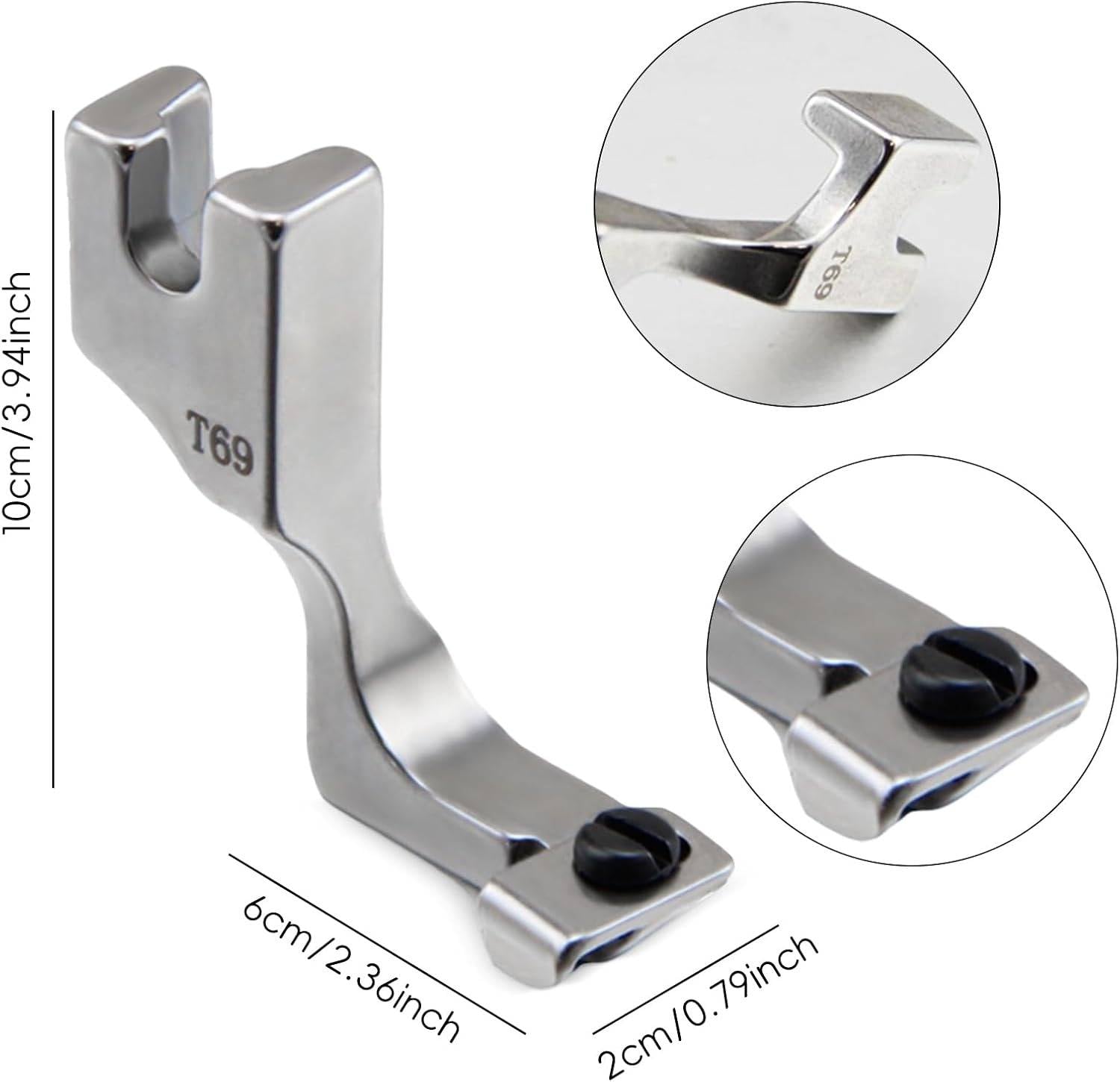 T69 Invisible Zipper Presser Foot - product detail 7