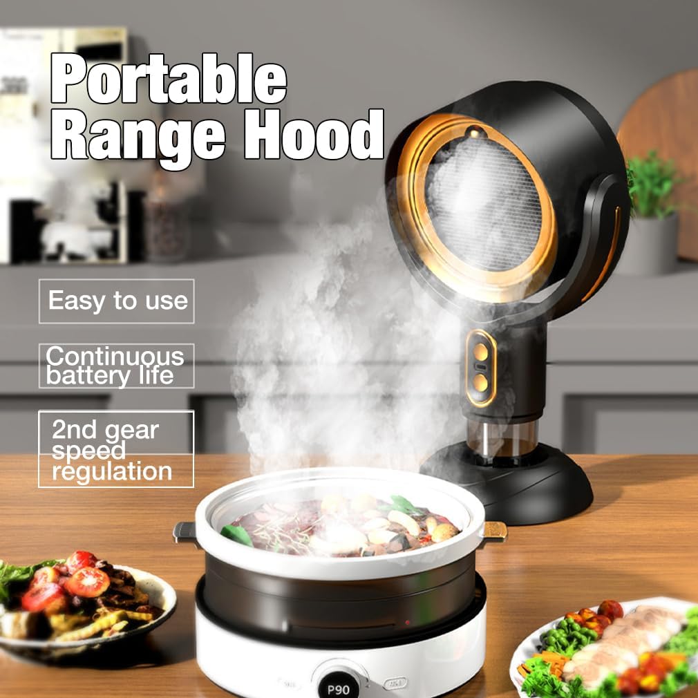 Portable Range Hood with 2-Speed Exhaust Fan – Compact Ventilation - product image 7