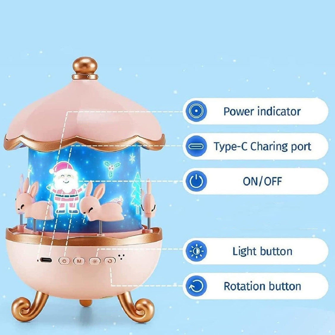 Night Light Projector For Kids - product detail 8