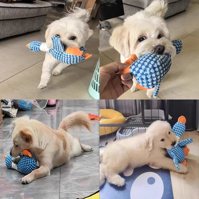 Plush Dog Chew Toy with Squeaker - product detail 2