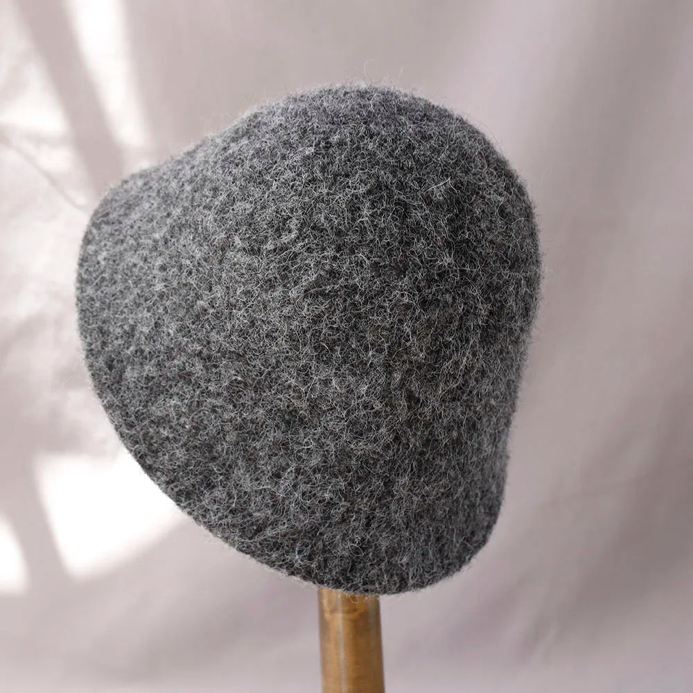 Women's Winter Wool Bucket Hat - product detail 6