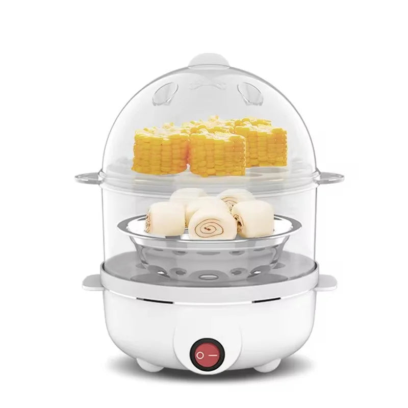 Double Layer Multifunctional Electric Egg Cooker - product detail 4