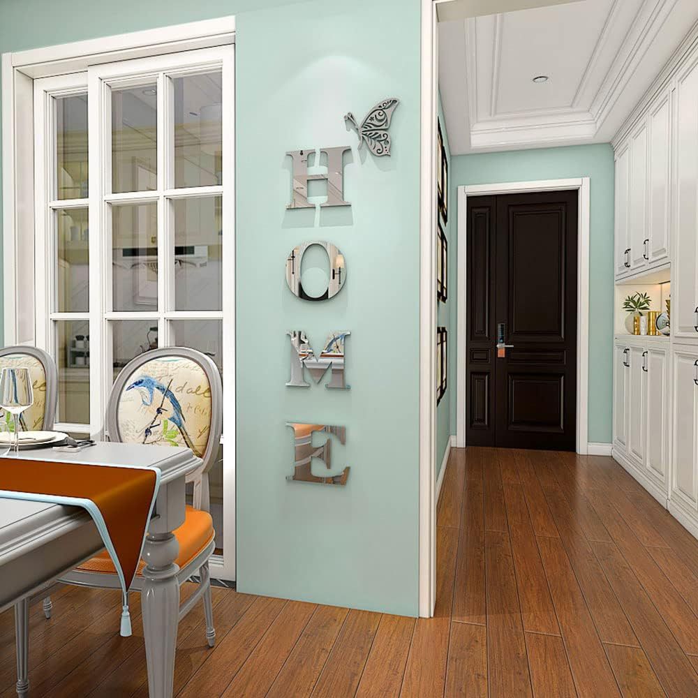 Home Entrance 3D Mirror Wall Sticker Decor - product image 6